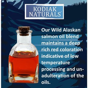 Kodiak Naturals Salmon Oil Dog & Cat Supplement, 32-fl oz bottle