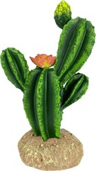 Komodo Cactus Flower Reptile Ornament, Green slide 2 of 7