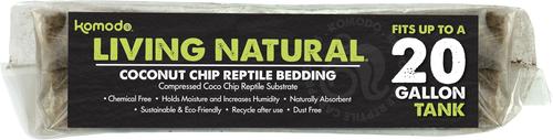 Show full view: Komodo Coir Chip Brick Single Reptile Bedding, Brown, 20-gal slide 5 of 6