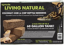 Komodo Coir Chips & Peat Reptile Bedding Variety Pack, Brown, 6 count, 60-gal slide 2 of 4