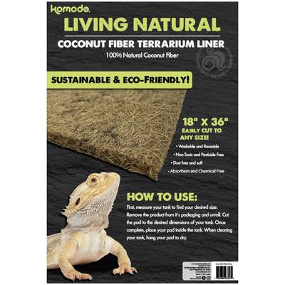 Show full view: Komodo Coir Fiber Pad Reptile Terranium Bedding, Brown, 40-gal slide 3 of 5