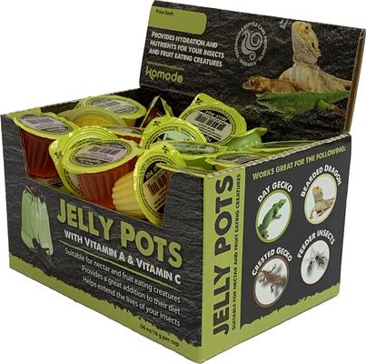 Show full view: Komodo Jelly Pots Reptile Food, 40 count slide 2 of 6