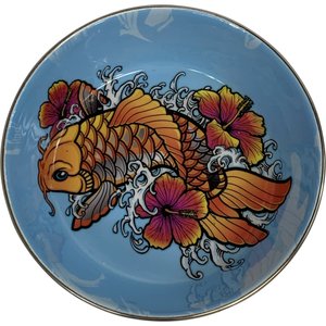 Komodo Koi Stainless Steel Reptile Bowl, 1-cup