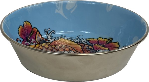 Komodo Koi Stainless Steel Reptile Bowl