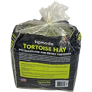 Komodo Tortoise Hay Reptile Food, 24-oz bag
