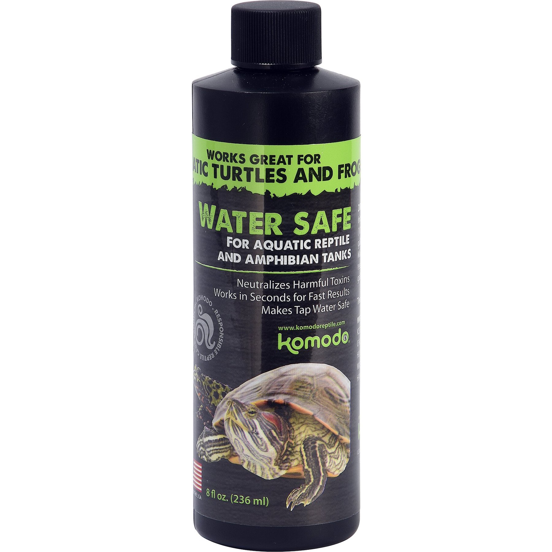 Komodo Water Safe Reptile Tank Cleaner, 8-oz bottle