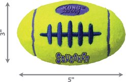 KONG AirDog Football Dog Toy, Medium slide 2 of 5