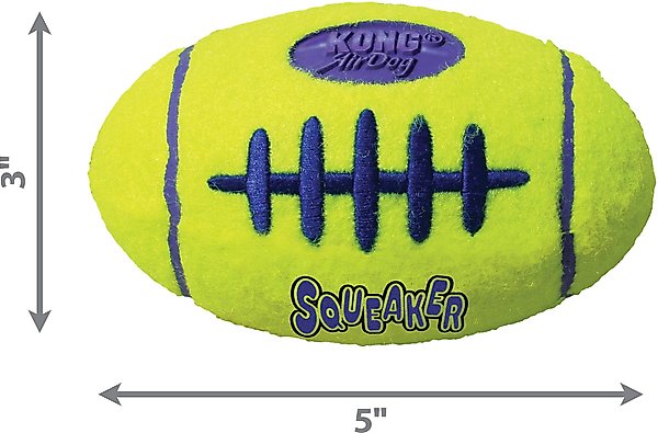 Show full view: KONG AirDog Football Dog Toy, Medium slide 2 of 9