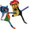 Show in main carousel: KONG Artz Kahlo Picasso Plush Cat Toy, Assorted, 2 count slide 1 of 5