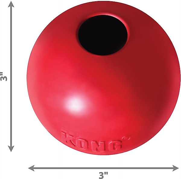 Show full view: KONG Ball Dog Toy, Medium slide 3 of 7