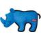Show in main carousel: KONG Ballistic Rhino Squeaky Dog Plush Toy, Blue, Medium/Large slide 1 of 4