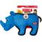 Show in main carousel: KONG Ballistic Rhino Squeaky Dog Plush Toy, Blue, Medium/Large slide 2 of 4