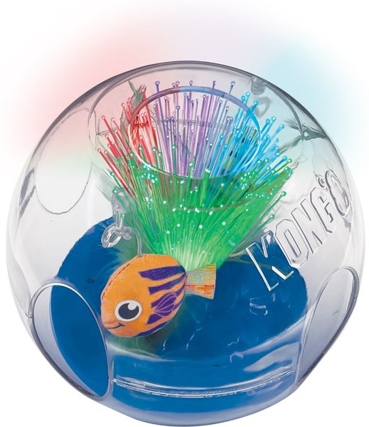 Kong Bat-A-Bout Glow Aquarium Cat Toy Kong Bat-A-Bout Glow Aquarium Cat Toy