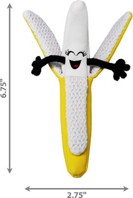 Show full view: KONG Better Buzz Banana Cat Toy slide 2 of 6