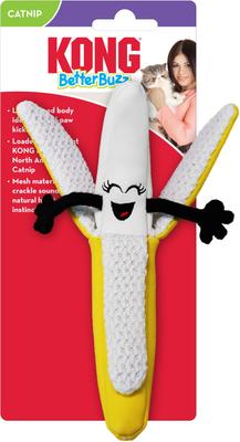 Show full view: KONG Better Buzz Banana Cat Toy slide 4 of 6