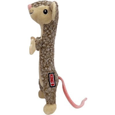 KONG KONG Cat Luvs Mouse Plush Cat Toy with Catnip, Tan