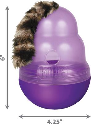 Show full view: KONG Cat Wobbler Treat Dispenser slide 2 of 10