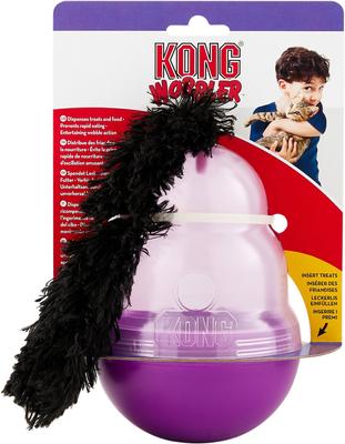 Show full view: KONG Cat Wobbler Treat Dispenser slide 6 of 10