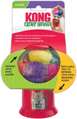 Show full view: KONG Catnip Infuser Plush Cat Toy with Catnip slide 4 of 6