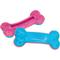 Show in main carousel: KONG ChewStix Puppy Curve Bone, Pink/Blue, Large slide 1 of 6