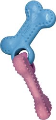 KONG ChewStix Puppy Linked Bones, Pink/Blue, Large