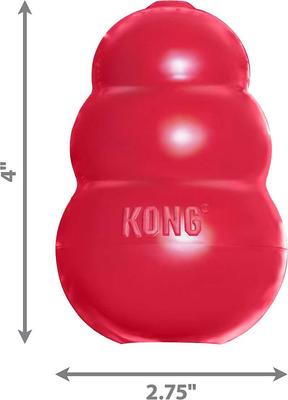 Show full view: KONG Classic Dog Toy, Large + KONG Stuff'N Peanut Butter Snacks Large Dog Treats, 11-oz slide 3 of 9
