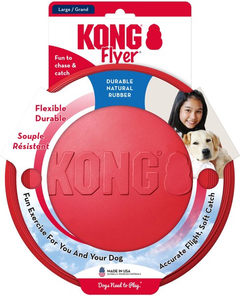 KONG Classic Flyer Dog Toy