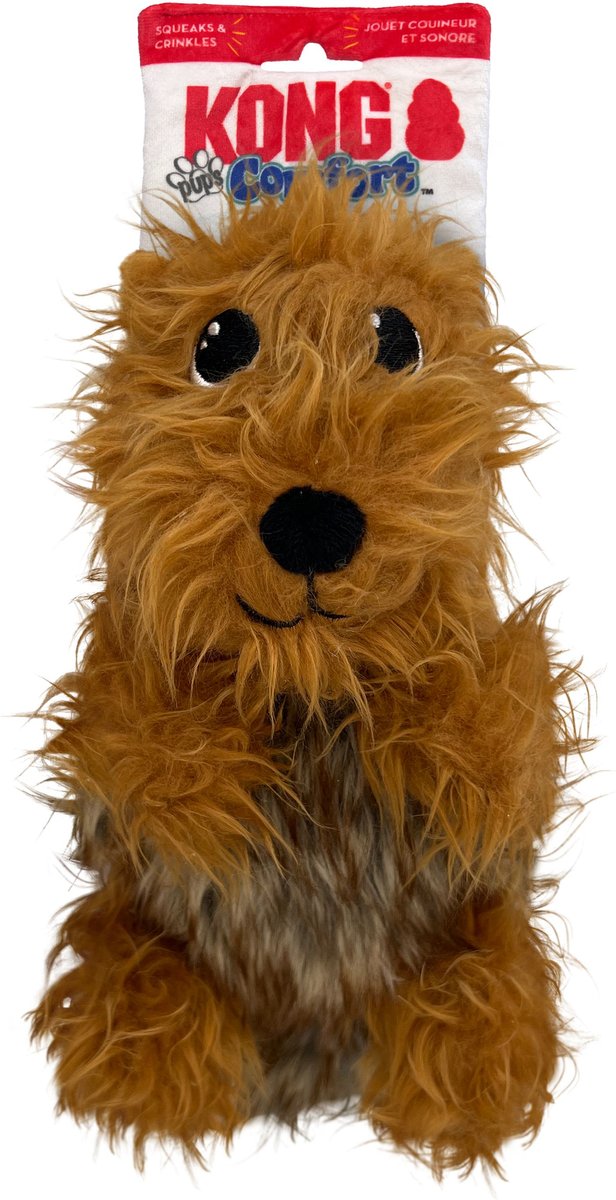KONG Comfort HedgeHug Squeaky Dog Toy