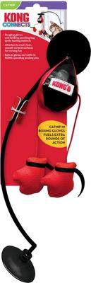 Show full view: KONG Connects Window Boxing Cat Teasers Wands Toy with Catnip, Red slide 4 of 6