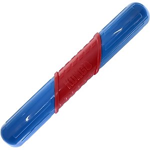 KONG CoreStrength Rattlez Stick Dog Chew Toy, Red/Blue, Large