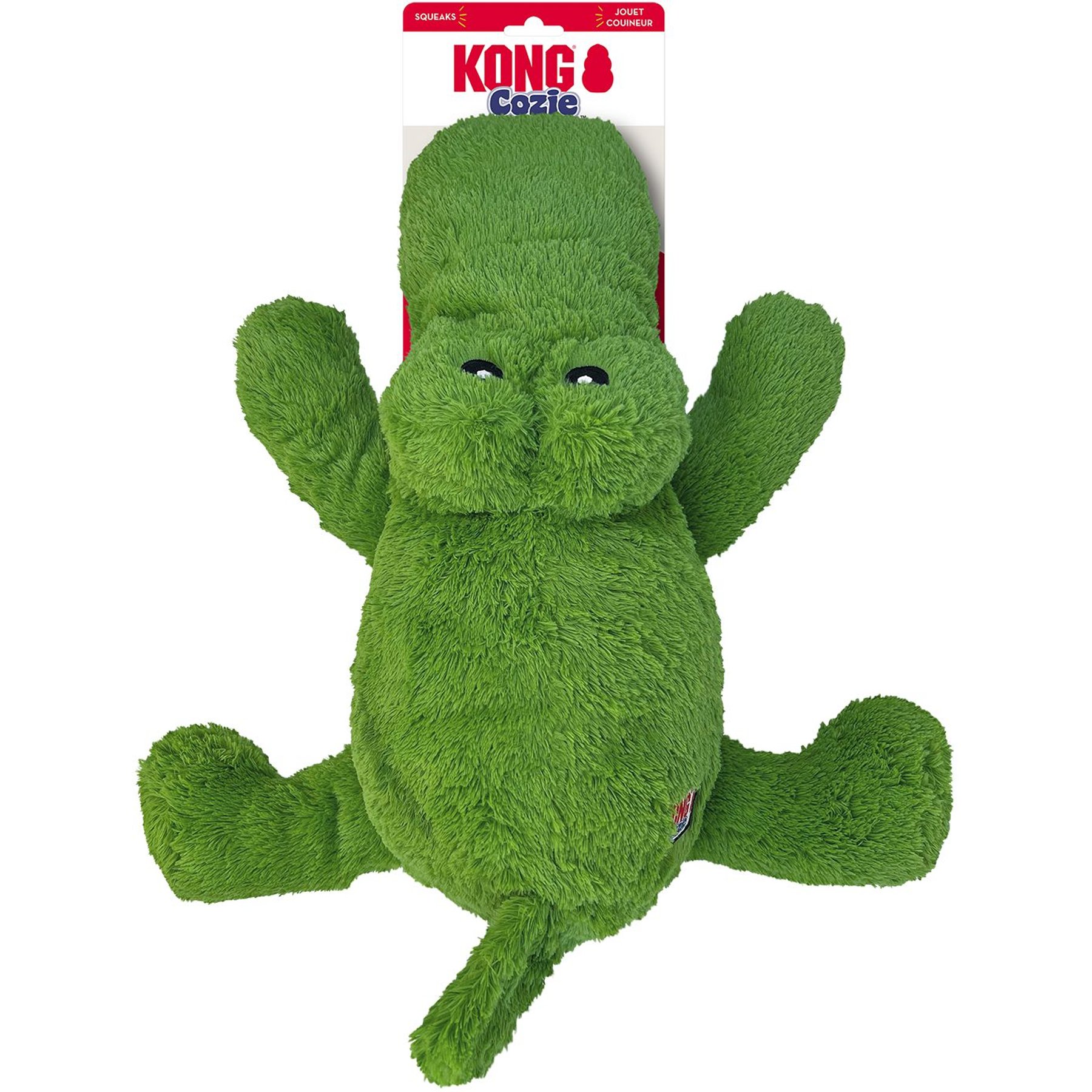 KONG Cozie Ali the Alligator Dog Toy, X-Large - Chewy.com