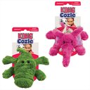 KONG Cozie Ali the Alligator + Elmer the Elephant Dog Toy