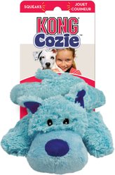 KONG Cozie Baily the Blue + Ali the Alligator Dog Toy slide 2 of 9