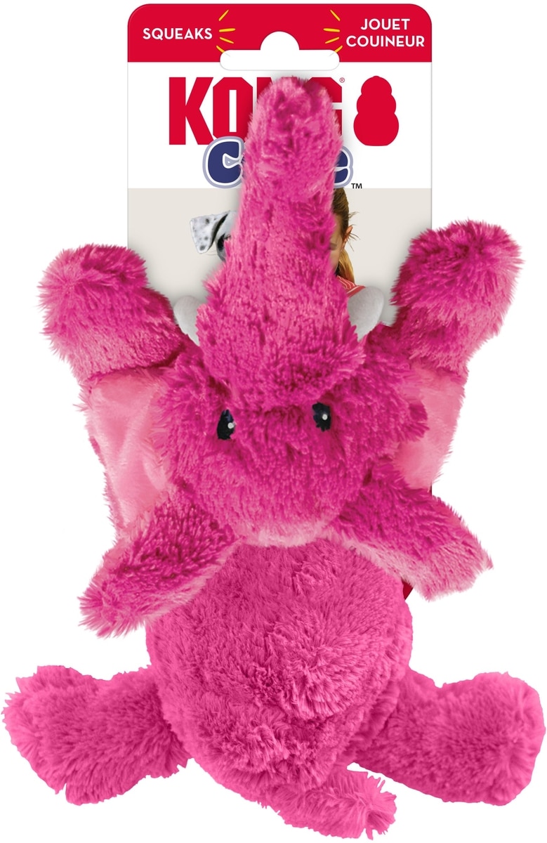 KONG Cozie Elmer the Elephant Dog Toy, Small