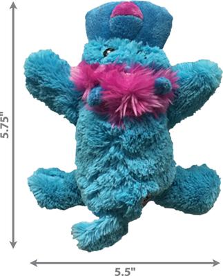 Show full view: KONG Cozie King the Purple Haired Lion Dog Toy, Small slide 3 of 8