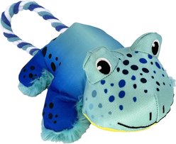 KONG Cozie Tuggz Frog Dog Toy, Medium/Large