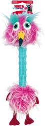 KONG Cruncheez Stretch Birds Tough Squeaky Dog Plush Toy, Assorted, X-Large