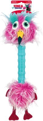 Show full view: KONG Cruncheez Stretch Birds Tough Squeaky Dog Plush Toy, Assorted, X-Large slide 1 of 5