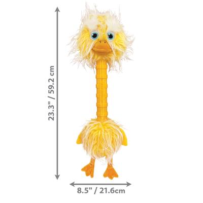 Show full view: KONG Cruncheez Stretch Birds Tough Squeaky Dog Plush Toy, Assorted, X-Large slide 2 of 5