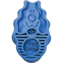 KONG Dog ZoomGroom Multi-Use Brush, Boysenberry, Small/Puppy 