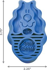 KONG Dog ZoomGroom Multi-Use Brush, Boysenberry, Small/Puppy  slide 2 of 4