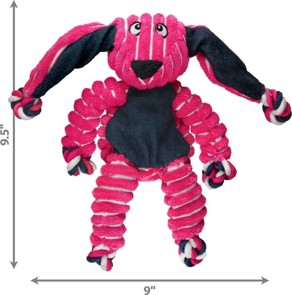 KONG Floppy Knots Dog Toy, Bunny