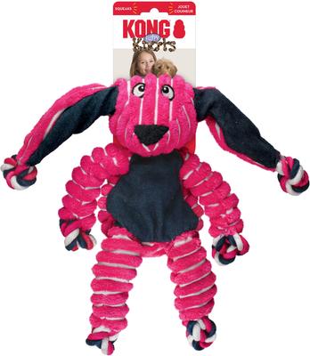 Show full view: KONG Floppy Knots Dog Toy, Bunny, Medium/Large slide 5 of 9