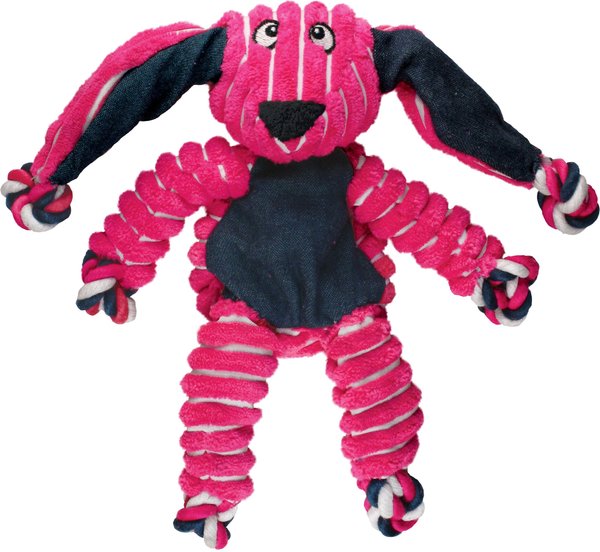 KONG Floppy Knots Dog Toy, Bunny