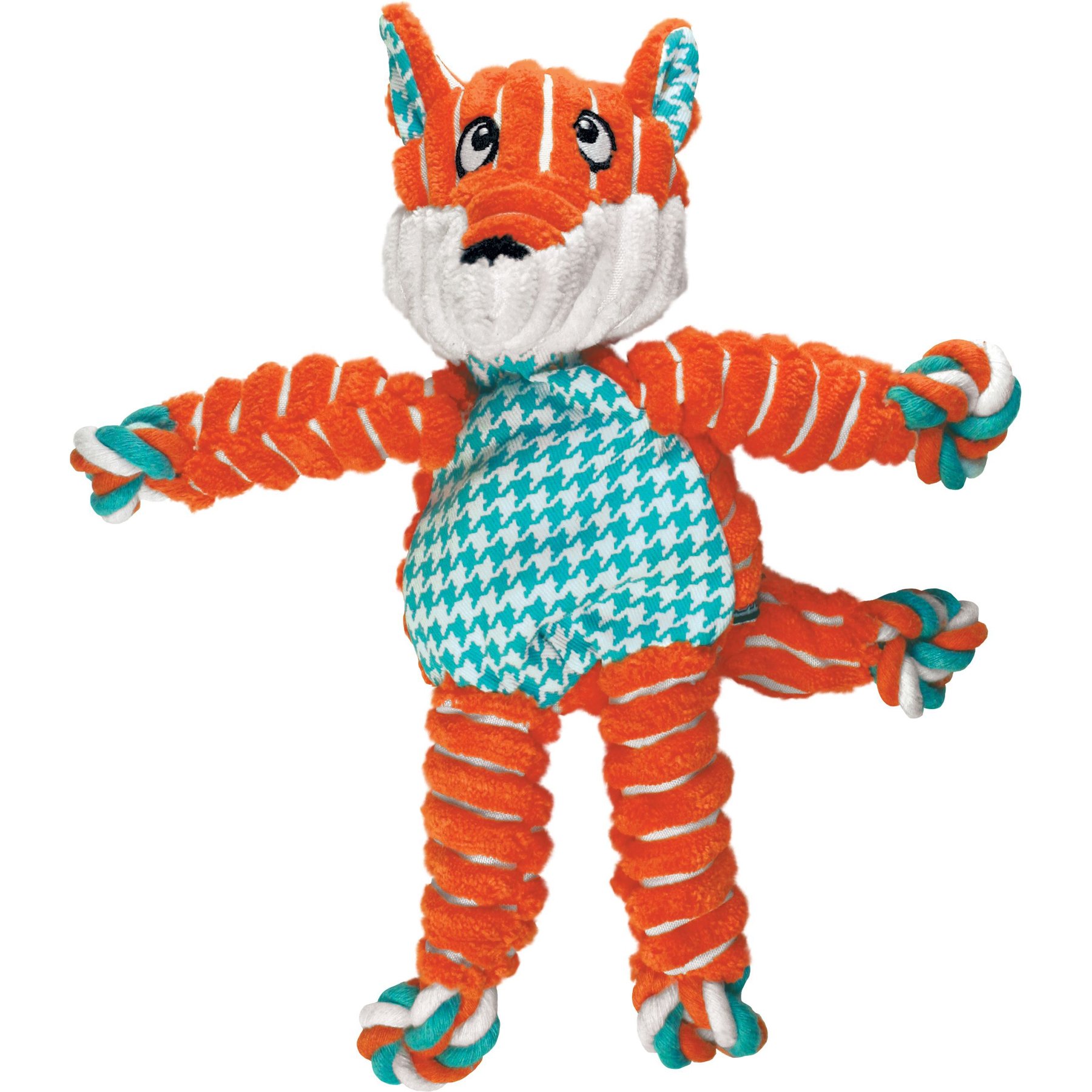 KONG Floppy Knots Fox Dog Toy KONG Floppy Knots Fox Dog Toy