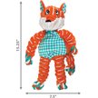 Show in main carousel: KONG Floppy Knots Dog Toy, Fox, Medium/Large slide 3 of 9