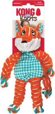 Show full view: KONG Floppy Knots Dog Toy, Fox, Small/Medium slide 6 of 9