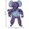 Show in main carousel: KONG Floppy Knots Elephant Dog Toy, Medium/Large slide 2 of 6