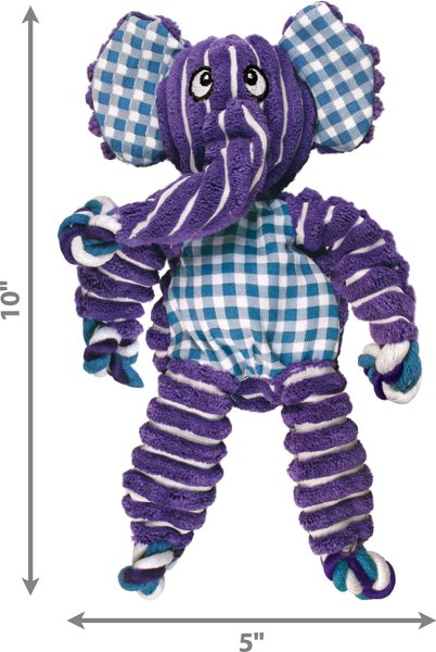 KONG Floppy Knots Elephant Dog Toy