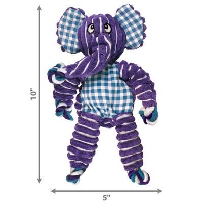 Show full view: KONG Floppy Knots Elephant Dog Toy, Small/Medium slide 3 of 8